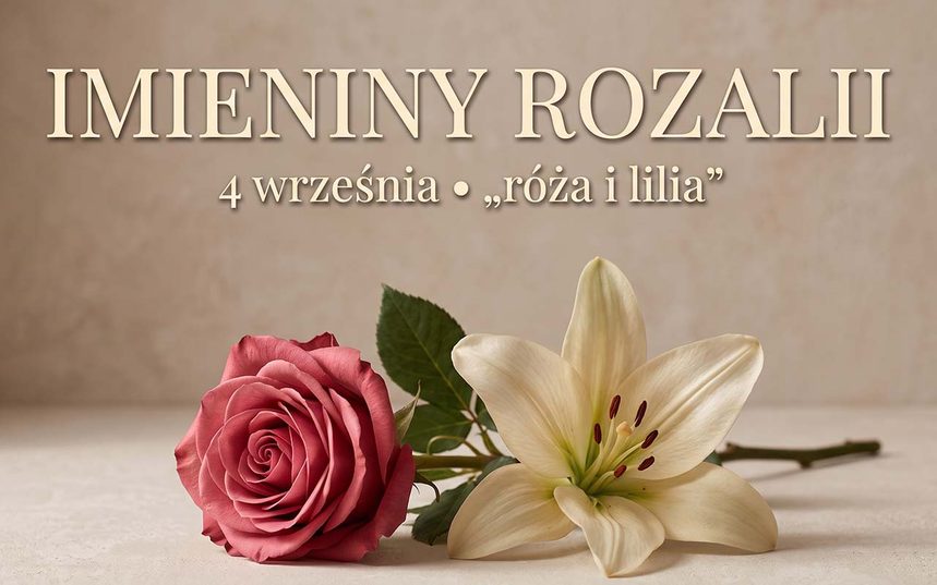 Imieniny Rozalii: 4 września. Rozalia a Róża – czym się różnią?