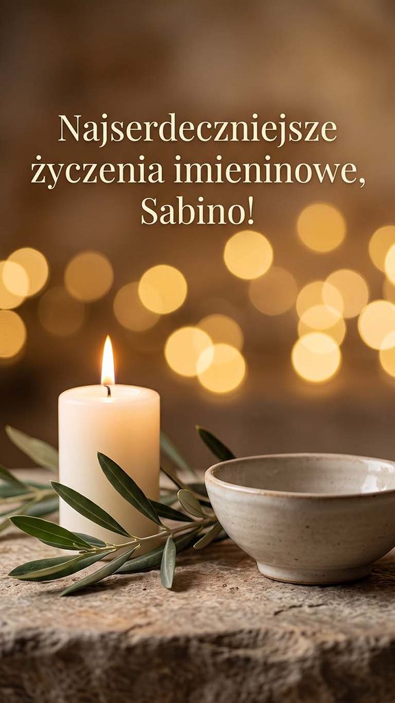 Imieniny Sabiny: 29 sierpnia. Imię, które jest nazwą całego ludu