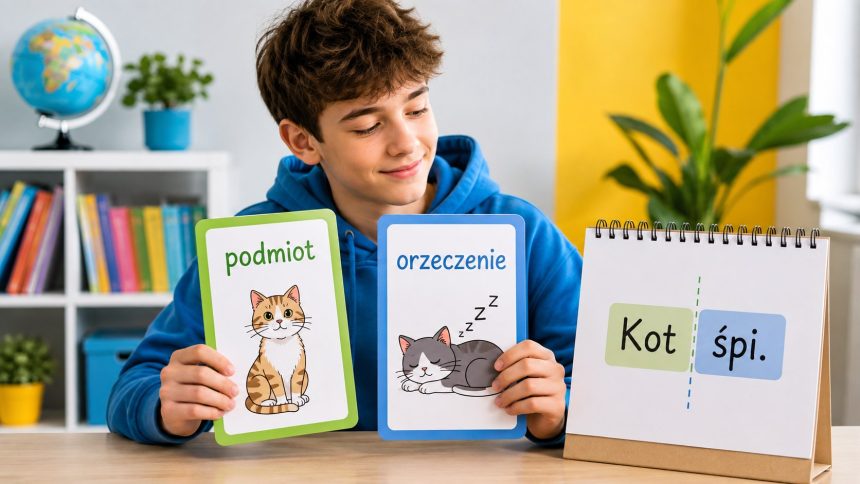 Podmiot i orzeczenie bez stresu: sprawdź prostą metodę rozpoznawania części zdania, 7 przykładów krok po kroku oraz najczęstsze pułapki, które pojawiają się w szkolnych ćwiczeniach. Zobacz przykłady.
