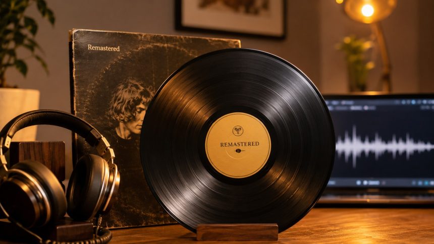 Co oznacza „remastered” przy starej piosence? Wyjaśniamy, jak remastering zmienia głośność, dynamikę, bas i szczegóły nagrania oraz czym różni się od remiksu i oryginalnego masteru w streamingu dziś.