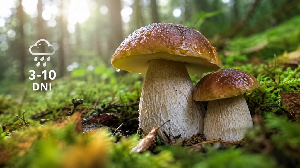 Grzybobranie 2026: kiedy po deszczu najlepiej iść do lasu i po ilu dniach wyrastają grzyby