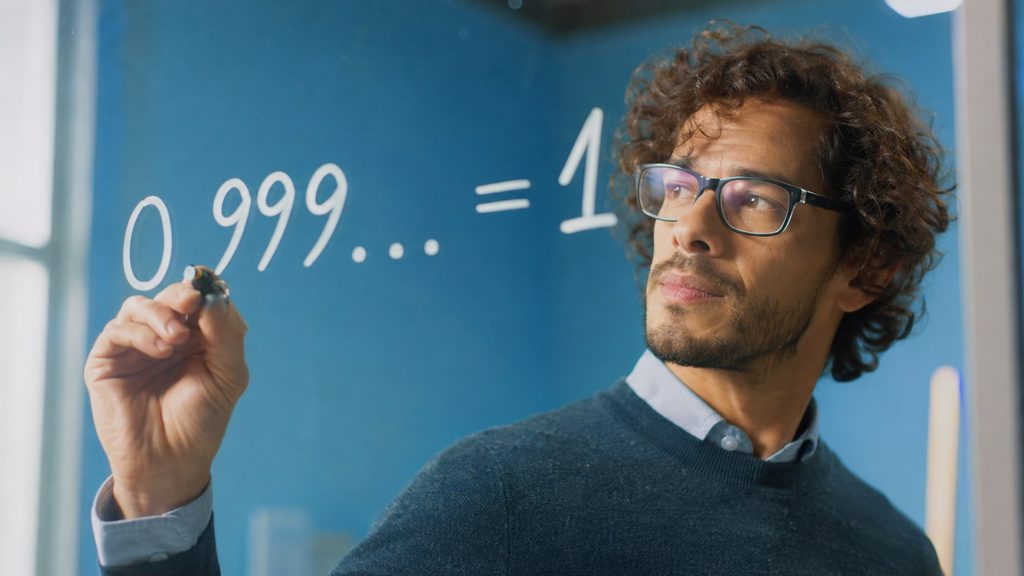 0,999… naprawdę równa się 1. Dlaczego matematyka nie zostawia tu nawet najmniejszej luki?