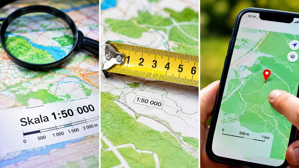 Skala 1:50 000 — ile to kilometrów w rzeczywistości? Najprostszy sposób bez zgadywania