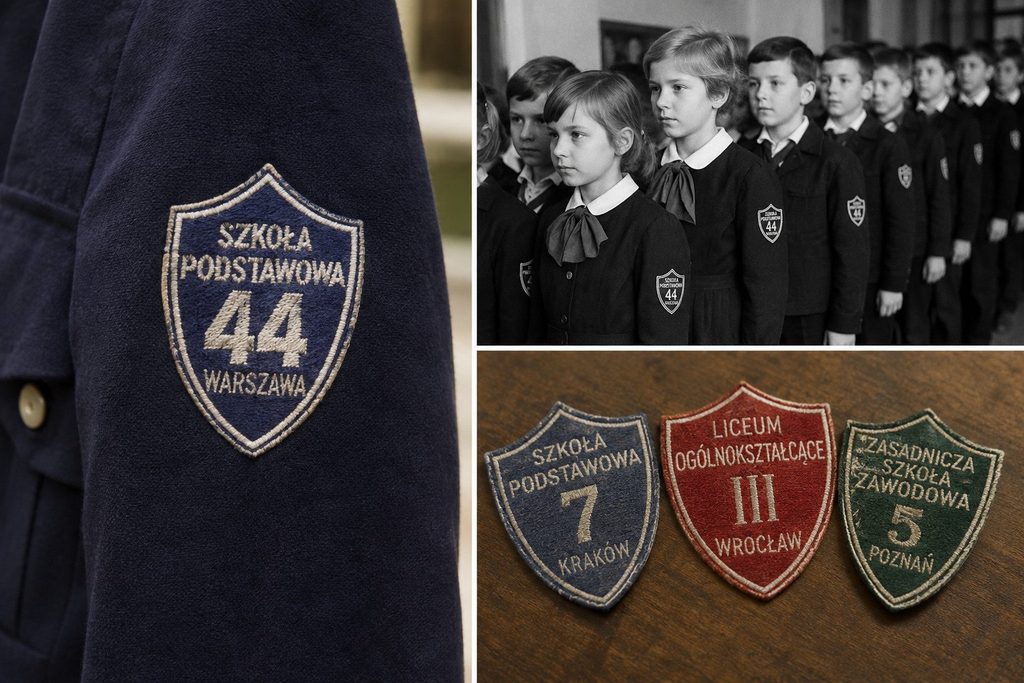 Skąd wzięły się tarcze szkolne? Symbol ucznia, którego jeszcze niedawno trzeba było nosić na mundurku