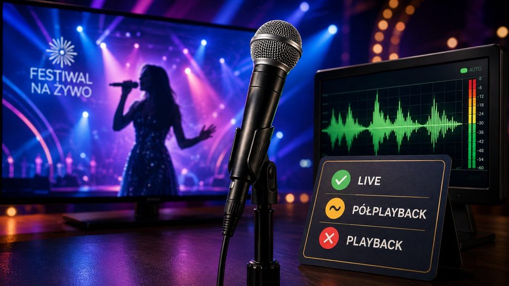 Playback, półplayback czy live? Jak rozpoznać, co naprawdę słyszymy podczas telewizyjnego festiwalu