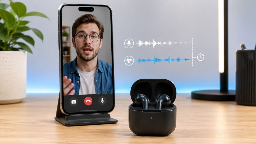 Dźwięk w słuchawkach Bluetooth nie pasuje do ruchu ust? Wyjaśniamy przyczyny opóźnienia, rolę kodeków i buforowania oraz podajemy skuteczne sposoby synchronizacji obrazu z dźwiękiem krok po kroku.