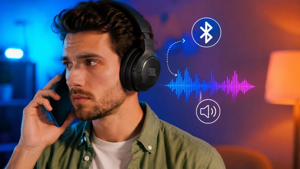 Dlaczego podczas rozmowy Bluetooth muzyka nagle brzmi gorzej? Słuchawki zmieniają profil audio