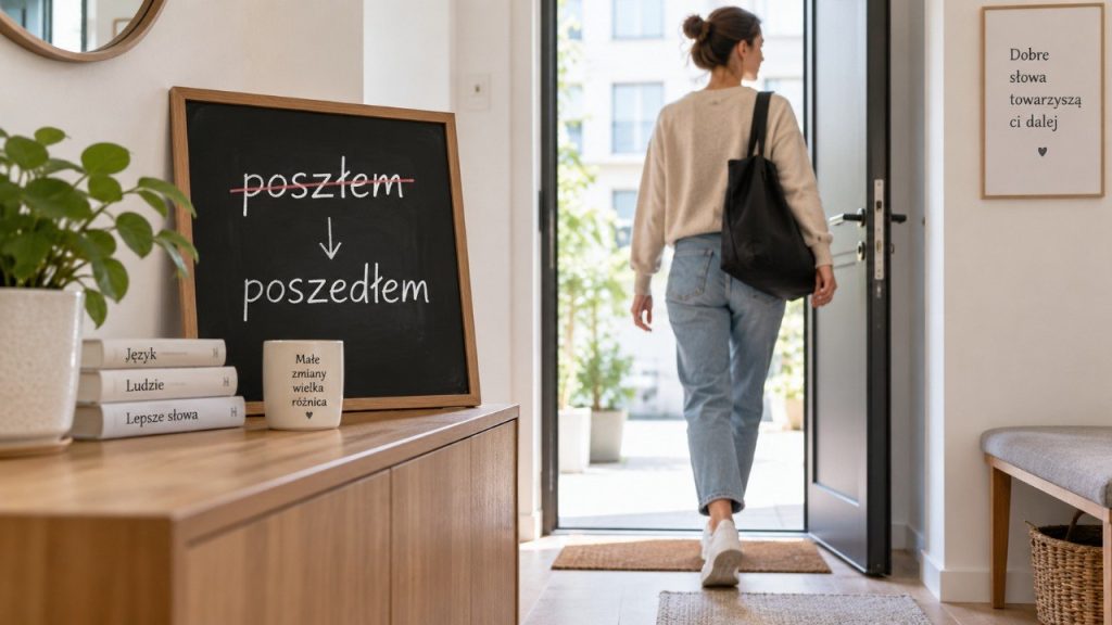 „Poszłem” czy „poszedłem”: skąd wzięła się forma, którą wszyscy znają, ale słowniki jej nie uznają