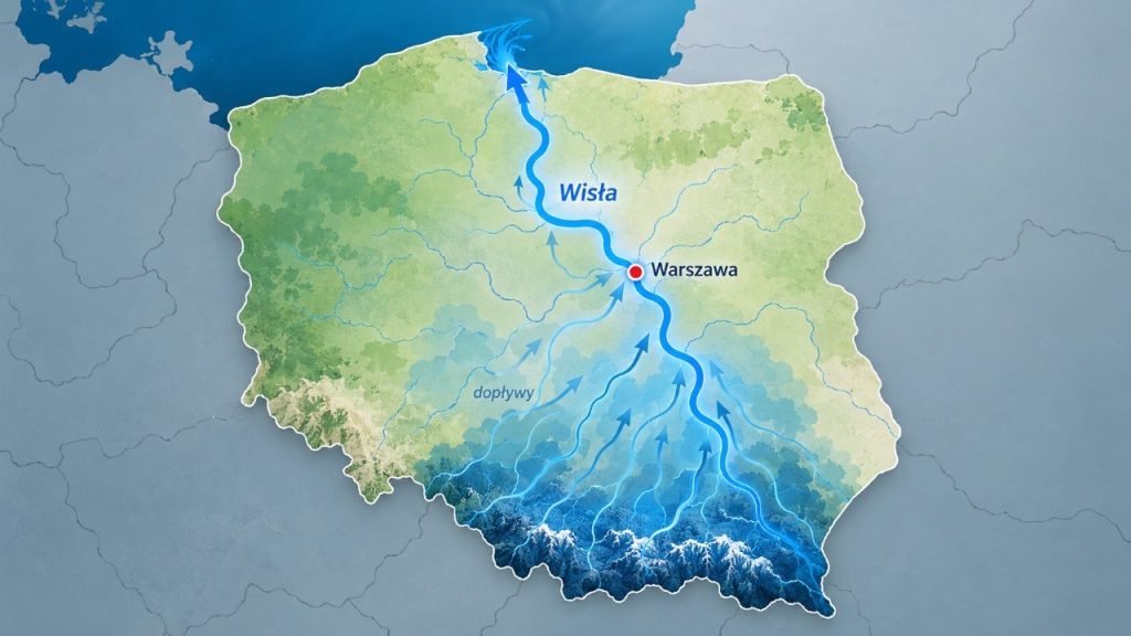Skąd naprawdę bierze się woda w Wiśle: które regiony Polski najmocniej wpływają na jej poziom w Warszawie