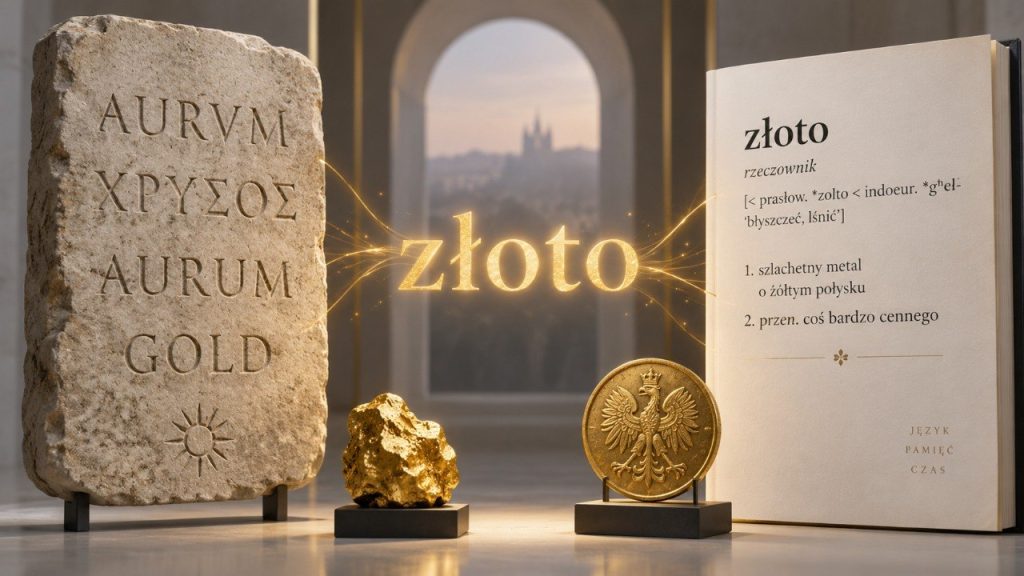 Słowo „złoto” ma tysiące lat: skąd przyszło do polszczyzny i co znaczyło na samym początku