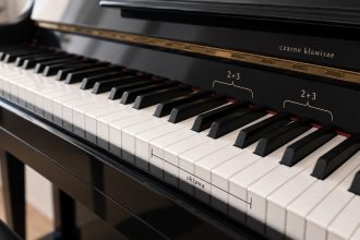 Dlaczego pianino ma 88 klawiszy i po co są czarne klawisze? Wyjaśniamy zakres A0–C8, 52 białe i 36 czarnych klawiszy, półtony, krzyżyki, bemole oraz historię współczesnej klawiatury fortepianu dziś.