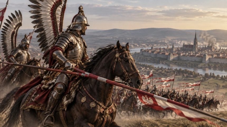 Szarża husarii pod Wiedniem w 1683 roku: ilu jeźdźców naprawdę ruszyło do ataku, ilu było husarzy i dlaczego finałowe uderzenie przesądziło o klęsce armii Kara Mustafy pod Wiedniem.