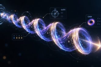 Skręcony foton wykorzystuje orbitalny moment pędu światła do kodowania informacji kwantowej. Wyjaśniamy OAM, qudity, splątanie, pojemność kanału oraz ograniczenia transmisji w praktycznych sieciach.