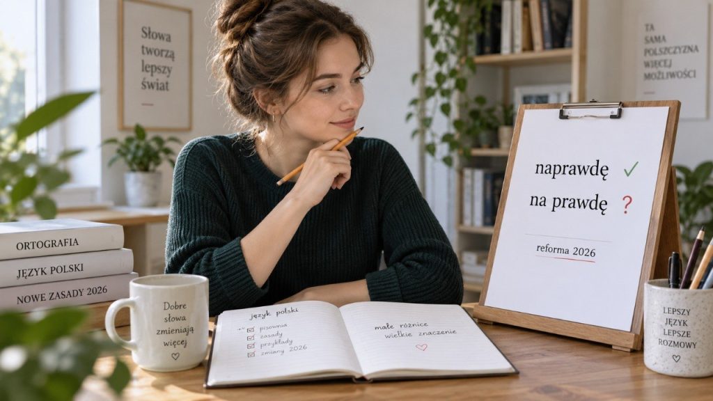 „Naprawdę”, „na prawdę” czy obie formy? Co jest poprawne po reformie ortografii 2026