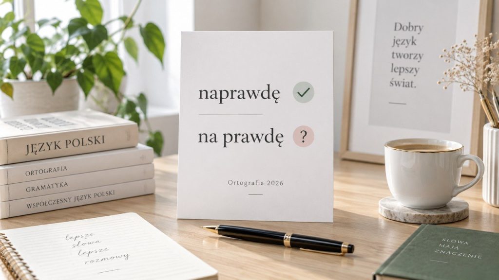 „Naprawdę”, „na prawdę” czy obie formy? Co jest poprawne po reformie ortografii 2026