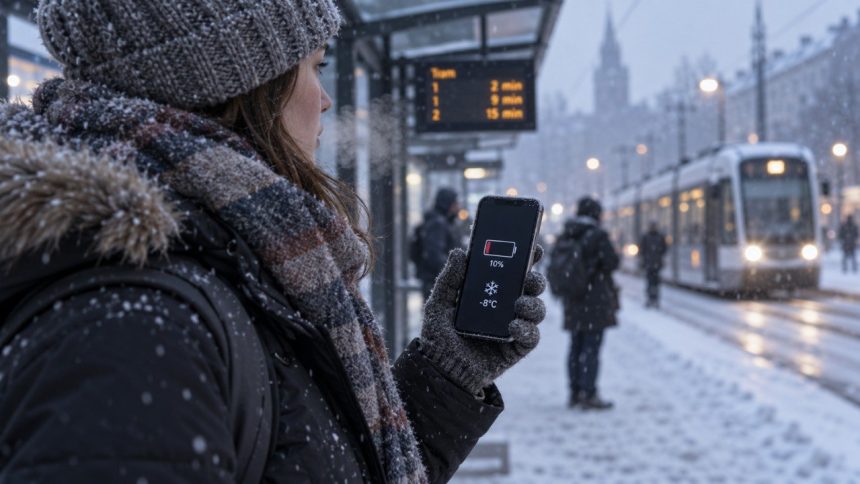 Dlaczego telefon szybciej rozładowuje się na chłodzie? Wyjaśniamy, jak niska temperatura wpływa na baterię litowo-jonową, napięcie, wydajność, ładowanie i ryzyko nagłego wyłączenia smartfona w zimie.