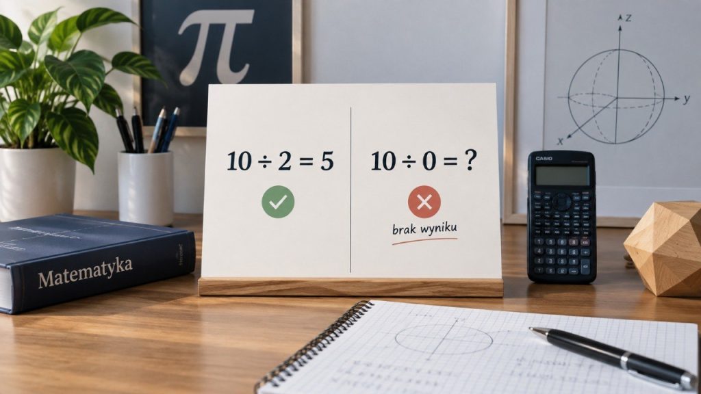 Dlaczego nie można dzielić przez zero? Co naprawdę „psuje się” w matematyce
