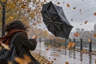 Dlaczego parasol wywija się na lewą stronę podczas wiatru? Wyjaśniamy fizykę ciśnienia, rolę porywów, kształtu czaszy i prędkości powietrza oraz podpowiadamy, jak ograniczyć ryzyko jesienią.