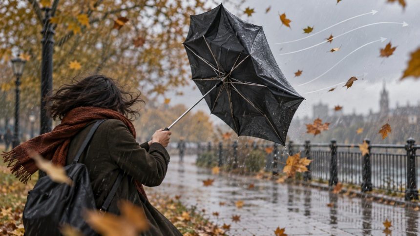 Dlaczego parasol wywija się na lewą stronę podczas wiatru? Wyjaśniamy fizykę ciśnienia, rolę porywów, kształtu czaszy i prędkości powietrza oraz podpowiadamy, jak ograniczyć ryzyko jesienią.