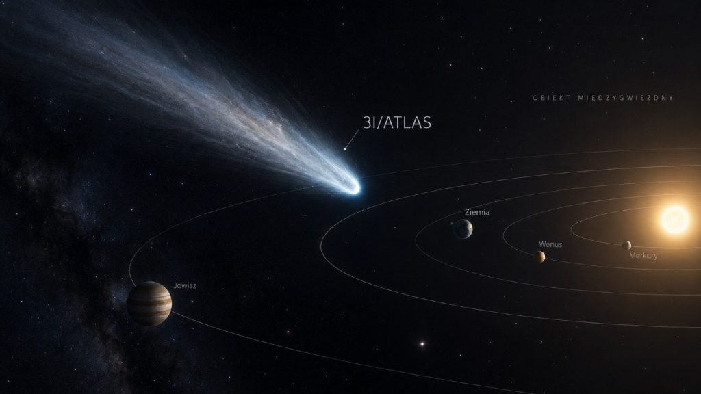 3I/ATLAS w Układzie Słonecznym: dlaczego trajektoria potwierdza międzygwiezdne pochodzenie