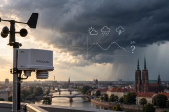 Dlaczego ekstremalną pogodę w Polsce trudno przewidzieć nawet dobę wcześniej? Naukowcy z Wrocławia badają parę wodną, GNSS i AI, by trafniej prognozować burze, grad oraz ulewy i usprawnić ostrzeżenia.