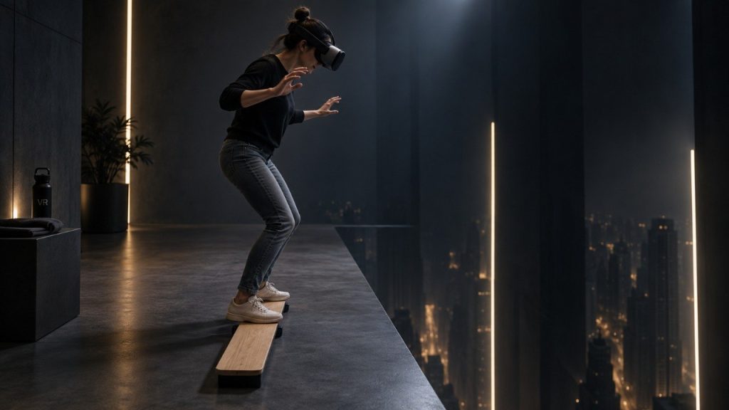Dlaczego okulary VR oszukują mózg? Wirtualna wysokość wywołuje realne reakcje ciała