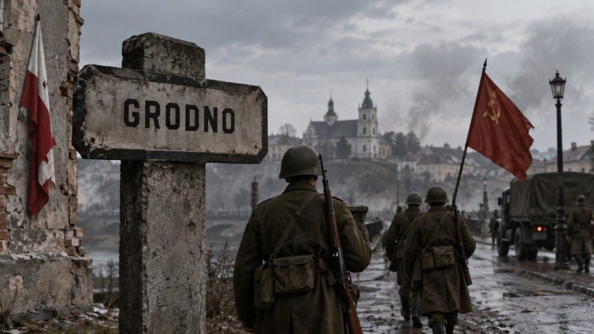 21 września 1939 roku obrona Grodna zaczęła się załamywać. Sprawdzamy, jak miasto przejęła Armia Czerwona, ilu obrońców zginęło i jakie represje rozpoczęły się po wkroczeniu Sowietów.