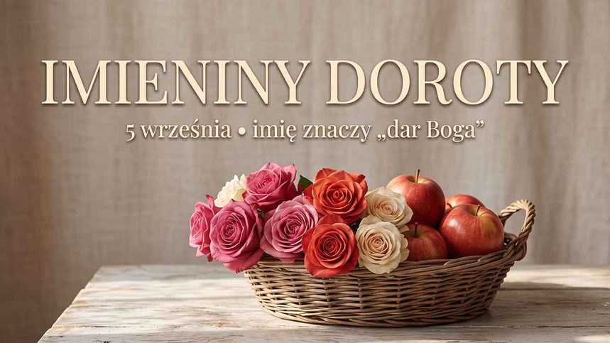 Imieniny Doroty: 5 września. To samo co Teodor, tylko od tyłu