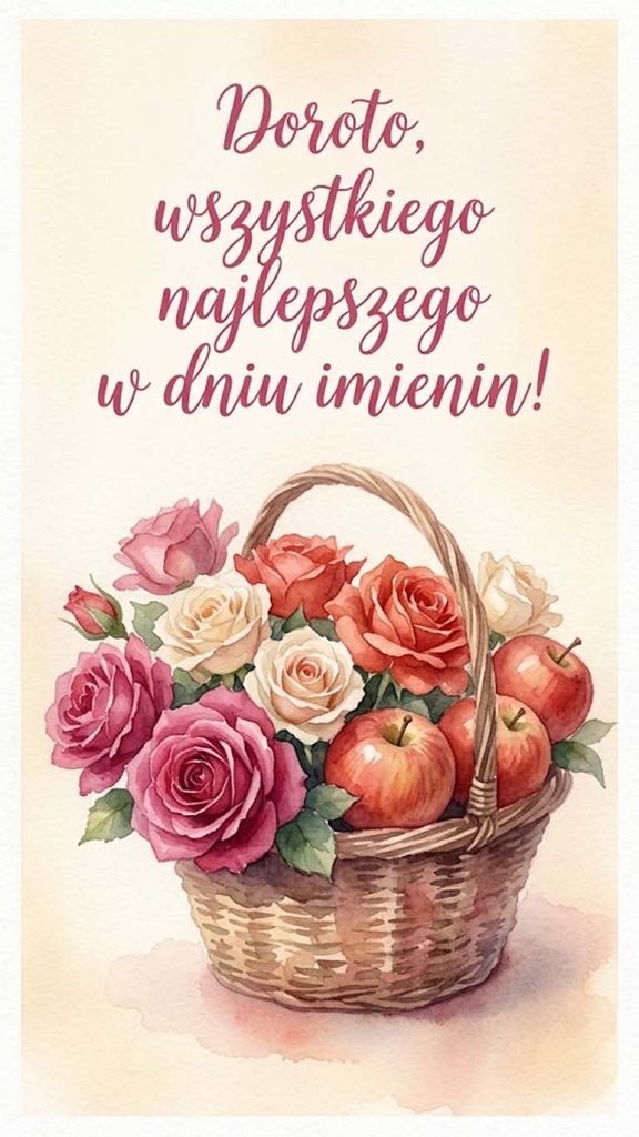Imieniny Doroty: 5 września. To samo co Teodor, tylko od tyłu