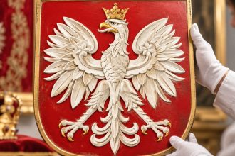 Dlaczego Polska ma godło z białym orłem i skąd wzięła się korona? Historia Orła Białego od Piastów, przez PRL, aż po przywrócenie korony po upadku komunizmu.