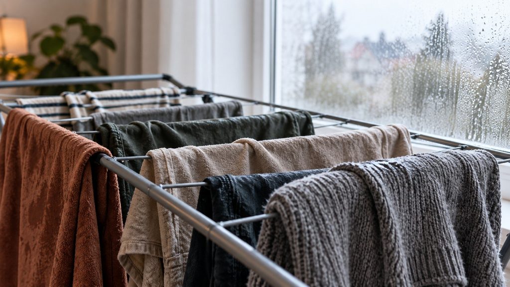 Dlaczego pranie we wrześniu schnie dwa razy dłużej niż latem? Temperatura to tylko część problemu